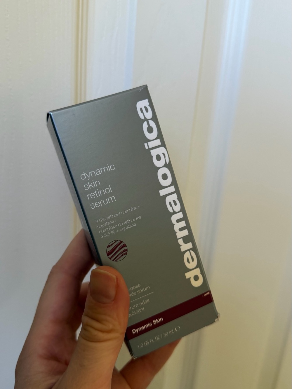 dermalogica Dynamic Skin Retinol Serum - Gray with Burgundy Accent